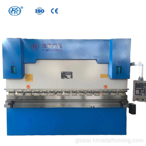 Plate Bending Machine Design WE67K-135/3200 CNC Electro-hydraulic Synchronous Press Brake Machine Factory